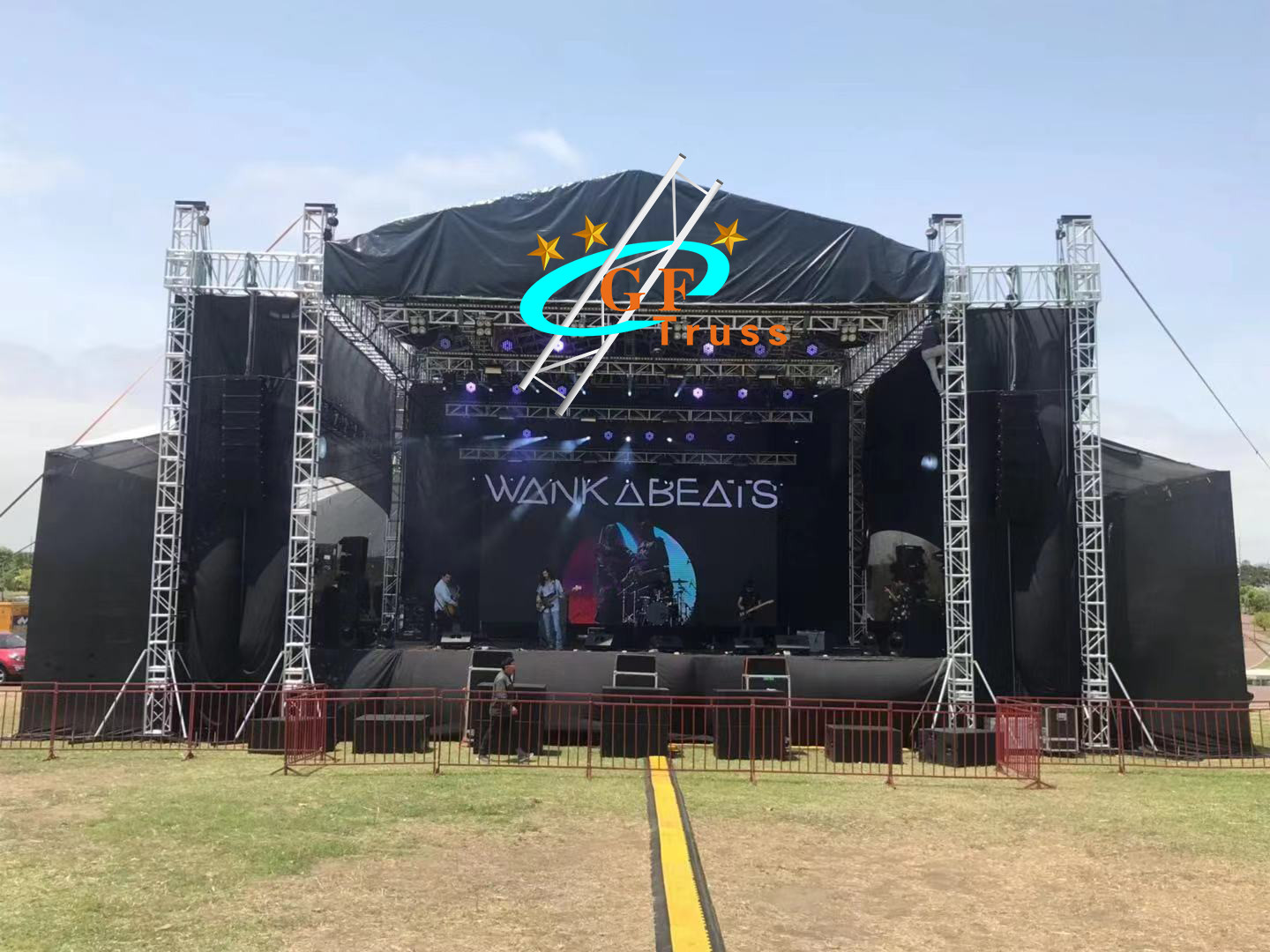 Customized TUV Aluminum Stage Truss Display Outdoor Exhibition Lighting Truss System