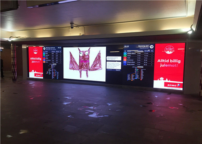 SMD2121 Lamp P3 Video Wall , Outdoor Advertising Led Display 3MM Pixel pitch