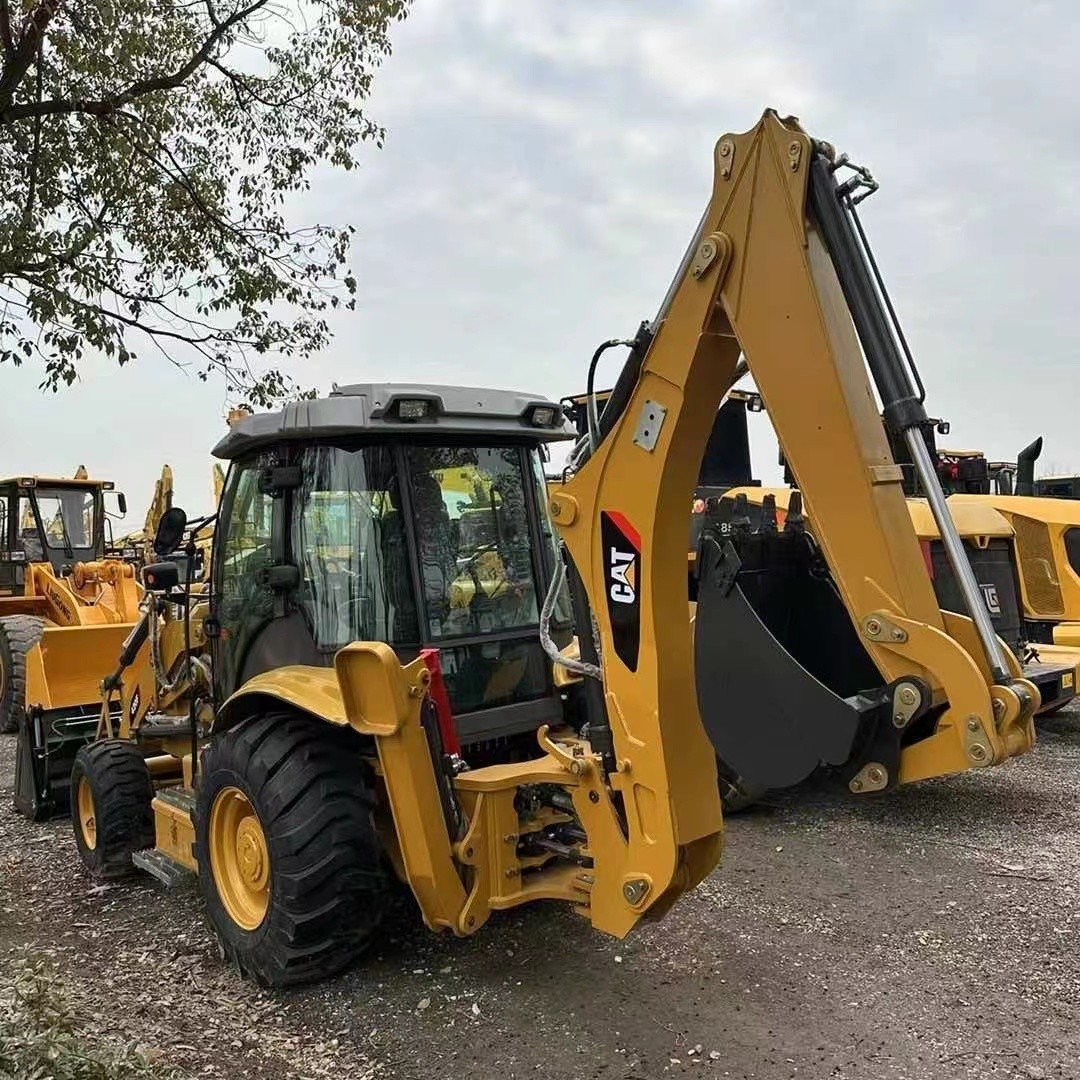 420F Brand New CAT Backhoe Loader 66kw Rated Power In Stock