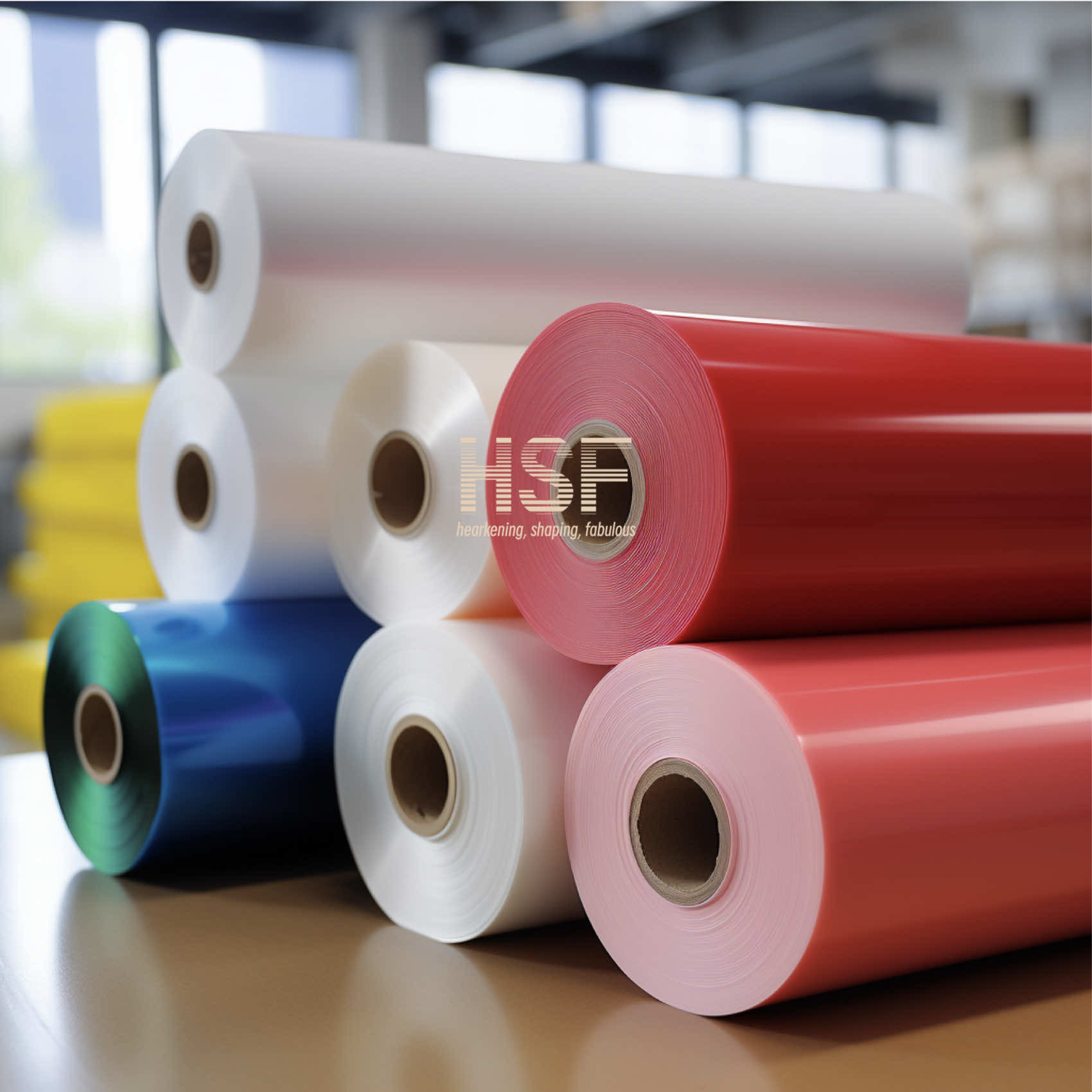 Opaque White 80 micron High Density Polyethylene Film Width 2000mm
