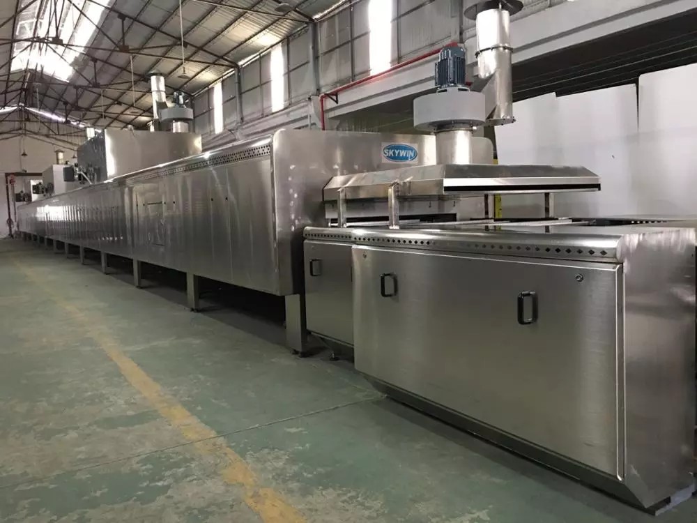 Automatic Industrial Soft And Hard Biscuit Production Line CE Approved