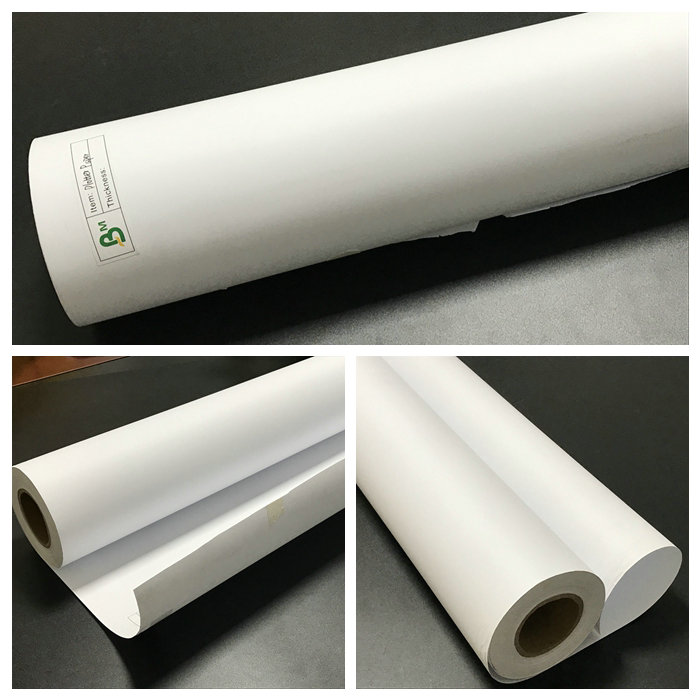 36inches * 300ft 100gsm Premium Coated White Bond Paper Roll for Inkjet Printing 