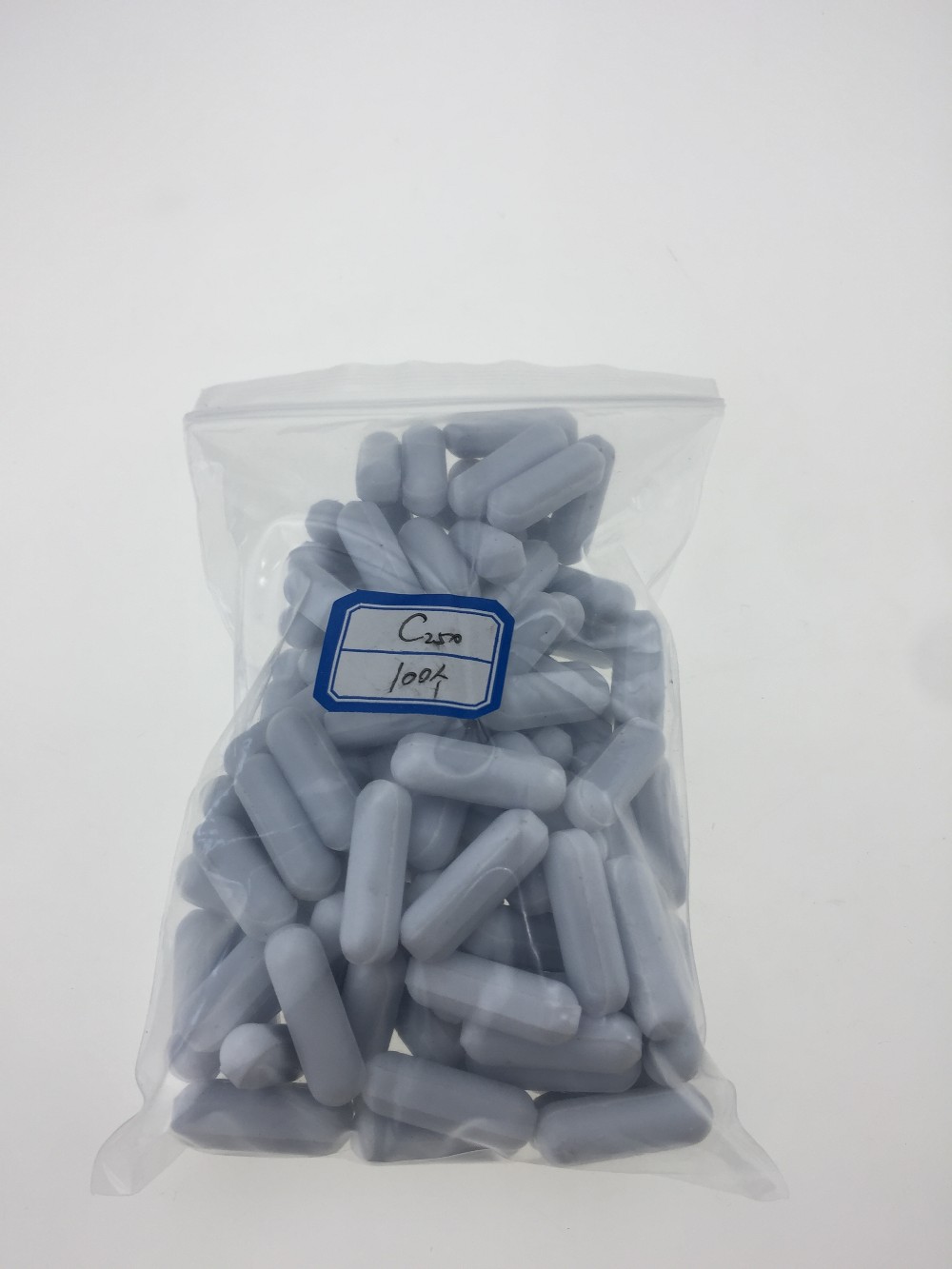Max Working Temperature 80 Centigrade PTFE Magnetic Stirring Rod for Laboratory Mixing