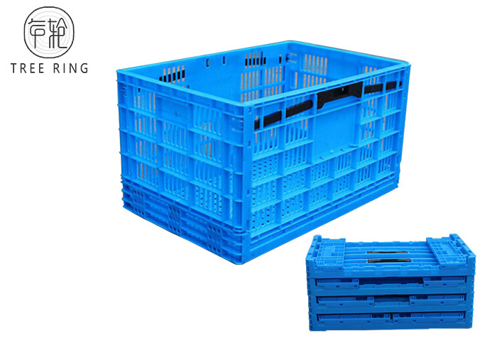 Distribution Clear Nestable Plastic Storage Containers With Attached Lid 65 Liter