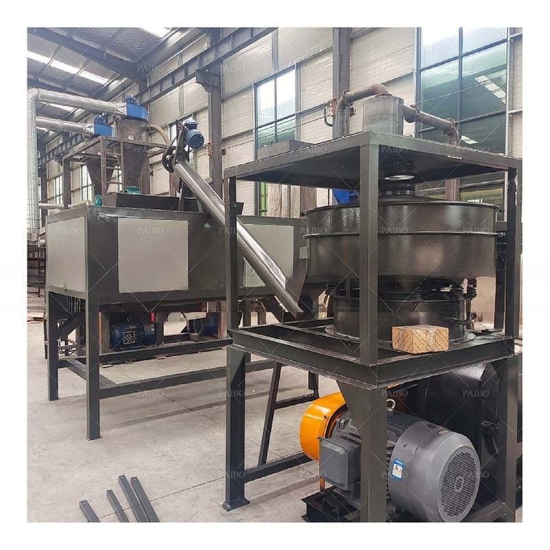 Plastic And Aluminum Blister Food Packaging Bag Recycling Machine For Energy Recycling