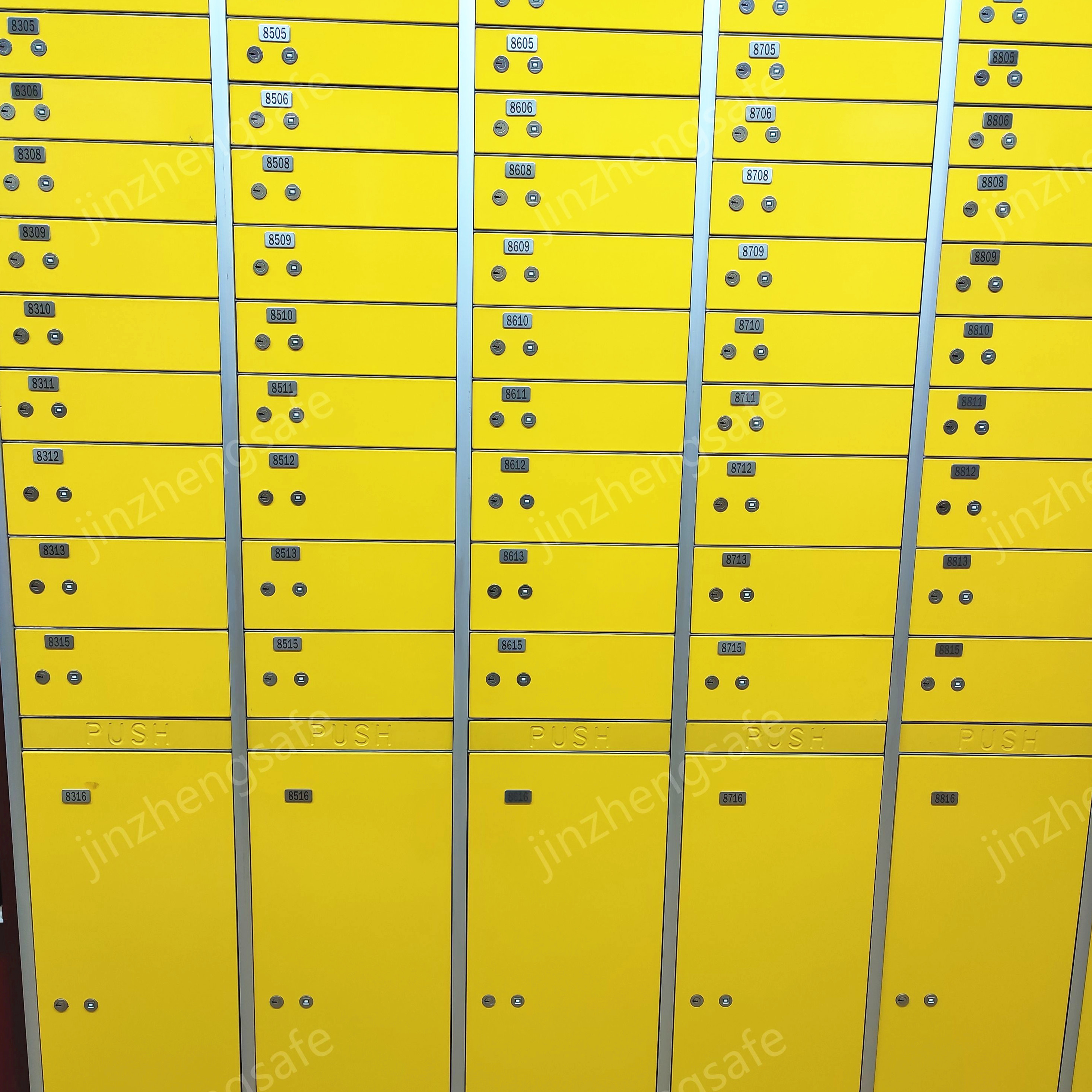 Waterproof ISO Certified 9mm Bank Safe Deposit Box With Viewing Room