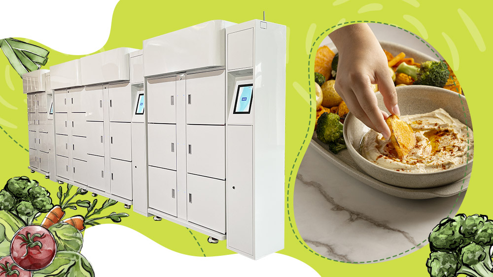 Supermarket Temperature Air Cooling Refrigeration Equipment Cooling Locker