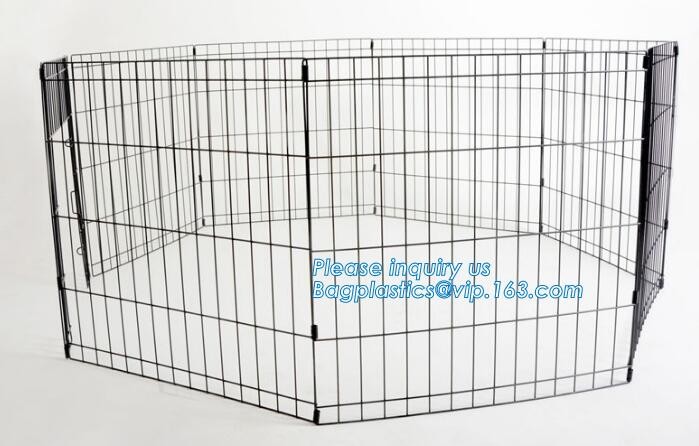 Manufacturer wholesale stainless steel metal large small foldable carriers cheap pet dog cage, Large Steel Dog Cage For