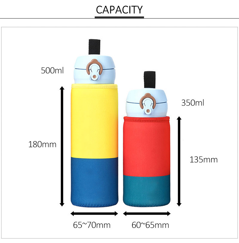 Compression Resistant Daily Use 500ml Bottle Insulator Sleeve