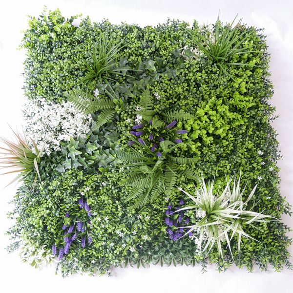 42cm Artificial Green Walls Creeper Boxwood Hedge Moss Grass Indoor