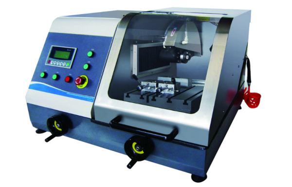 Manual and Automatic Metallographic Cutting Machine with Max Section Diameter