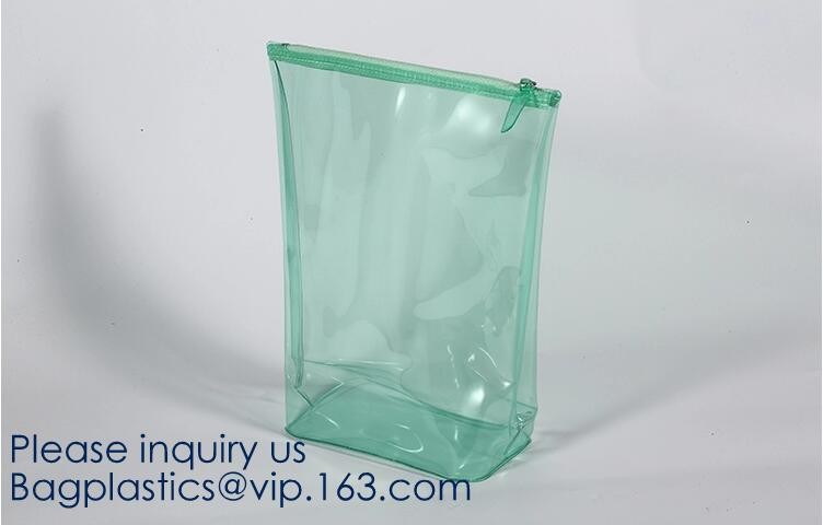 Daily Used Products Packaging Eva Zipper School Bag,Eco-Friendly Soft Plastic Frosted Cosmetic EVA Zipper Bags, Bagease
