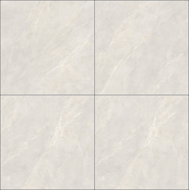 Non-slip Gray Marble 800x800mm Polished Glazed Porcelain Tiles For Office and Bedroom