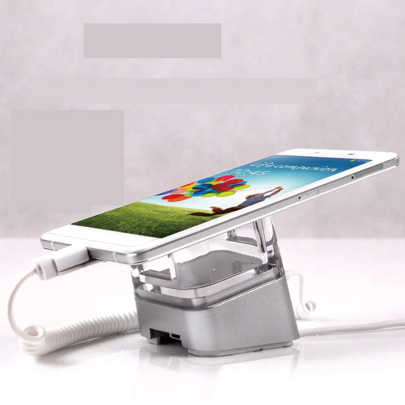 COMER anti-theft alarm cable locking stands security display devices for cellphone retail stores