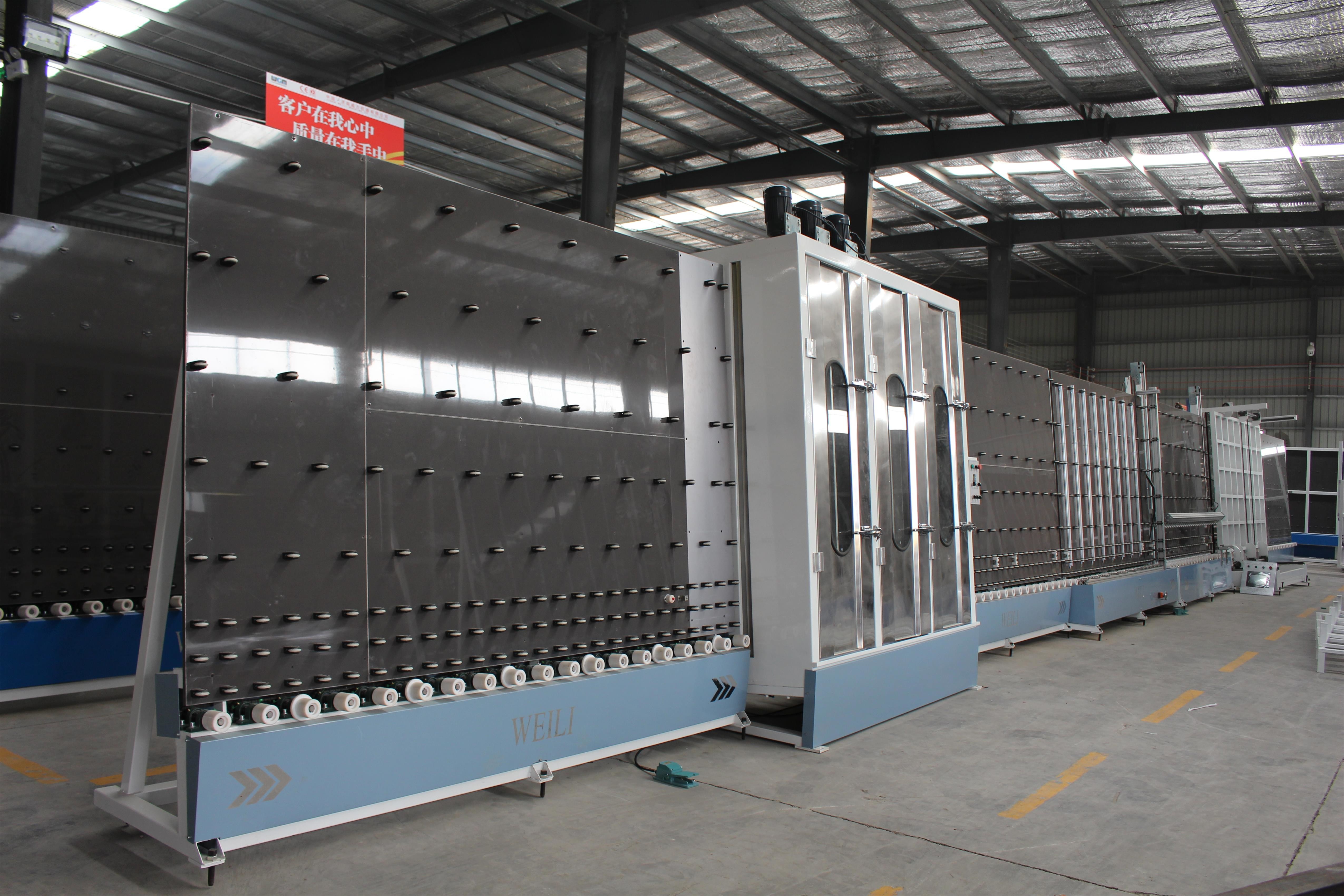 LowE Glass Insulating Glass Line LBW2500PC With High Production Efficiency