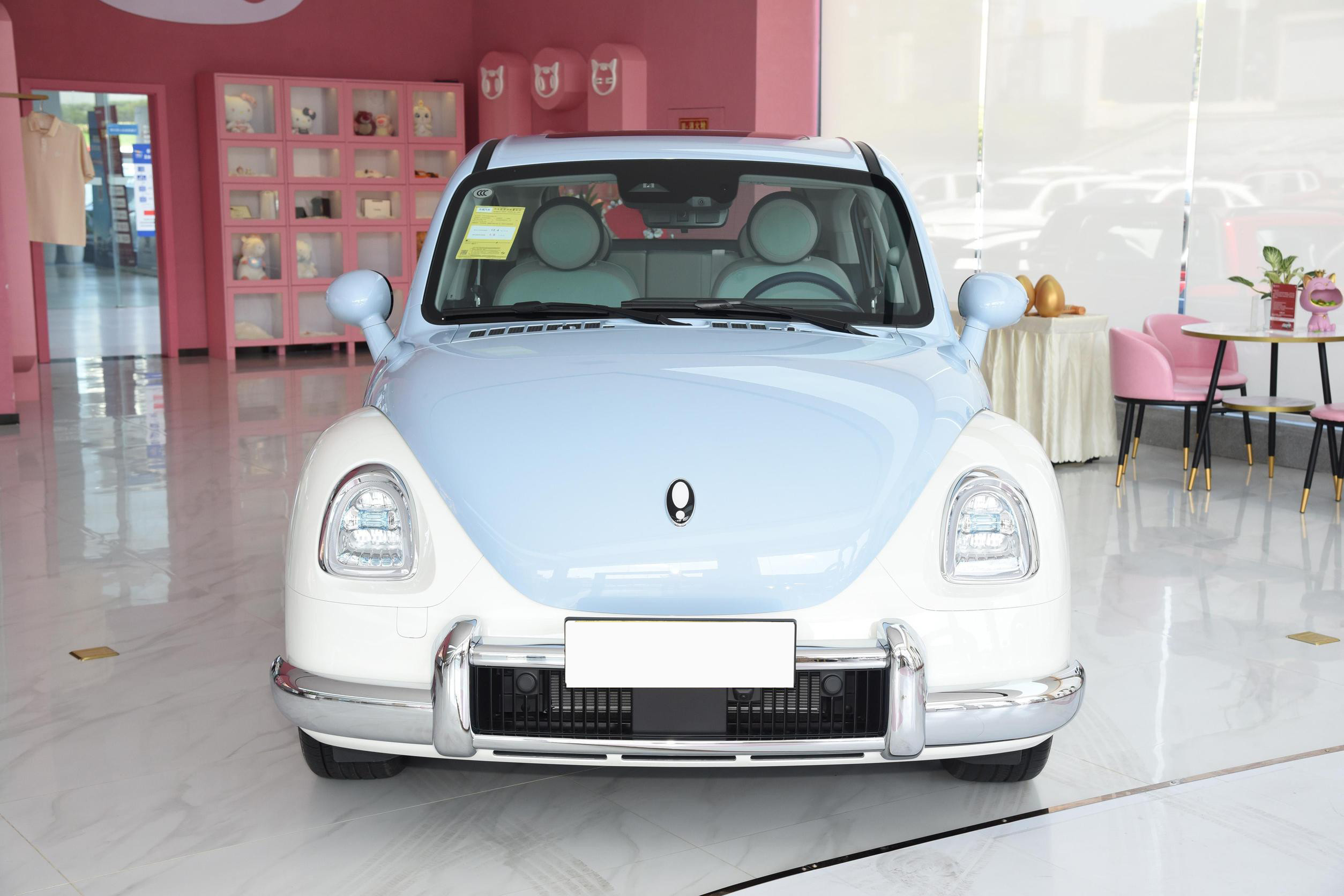 500km Mini High Speed Electric Cars Great Wall Ora Ballet Cat 5 Seats