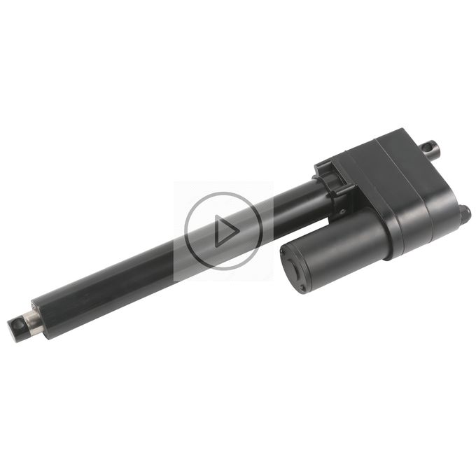 24 Volt / 12 Volt Electric Linear Rod Actuator 500mm Stroke For Combine Corn Harvester