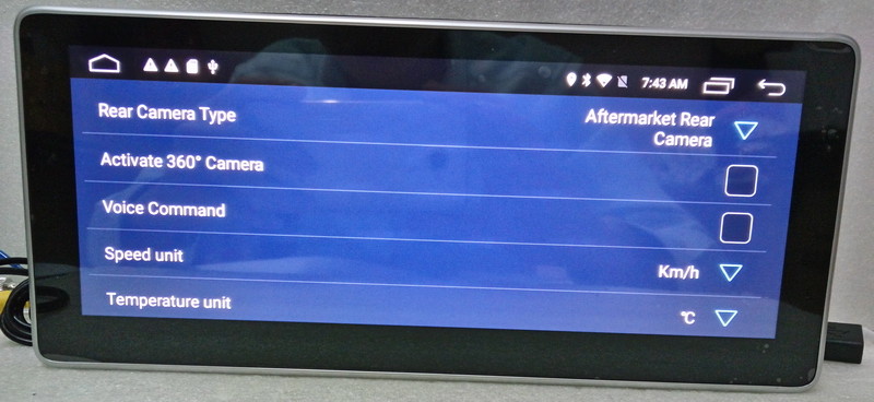 Ouchuangbo autoradio gps stereo for 10.25 inch Mercedes Benz C180 C200 W204 2011-2014 support BT aux android 9.0 4+64