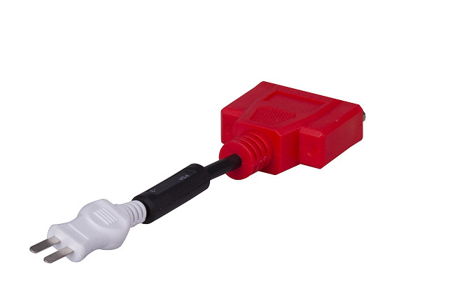 Scanner PSA2 2 Pin Red Ds708 Cable For Peugeot Citroen