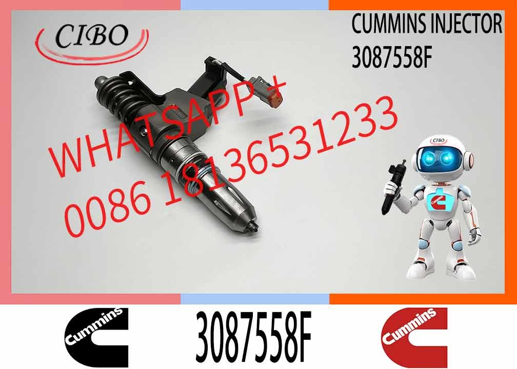 Auto Parts Common Rail Diesel Fuel Injector 3407776 3411385 3087558F For Cummins QSN14 N14