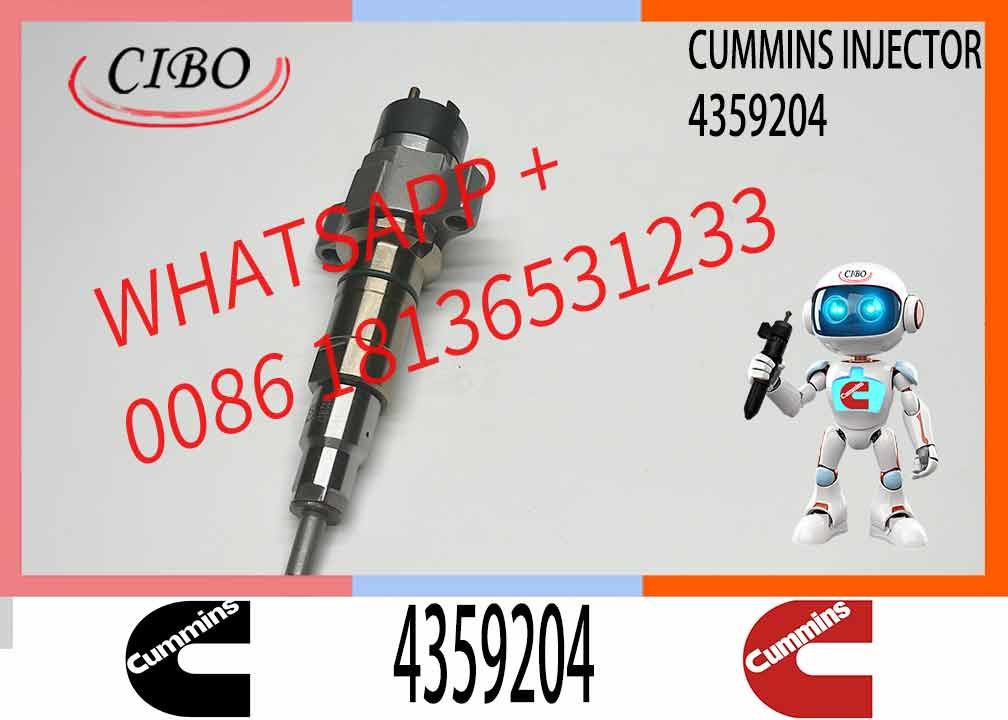 4359204 Neutral Diesel Fuel Injector C4359204 For Cum Mins Diesel QSL9.3 Engine Excavator