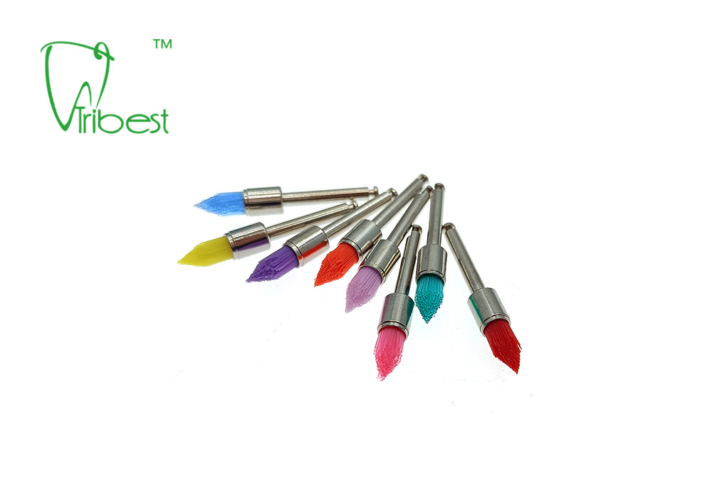 Dental Polishing Kit Teeth Polishing Brush Nylon Brush Pencil Sharp