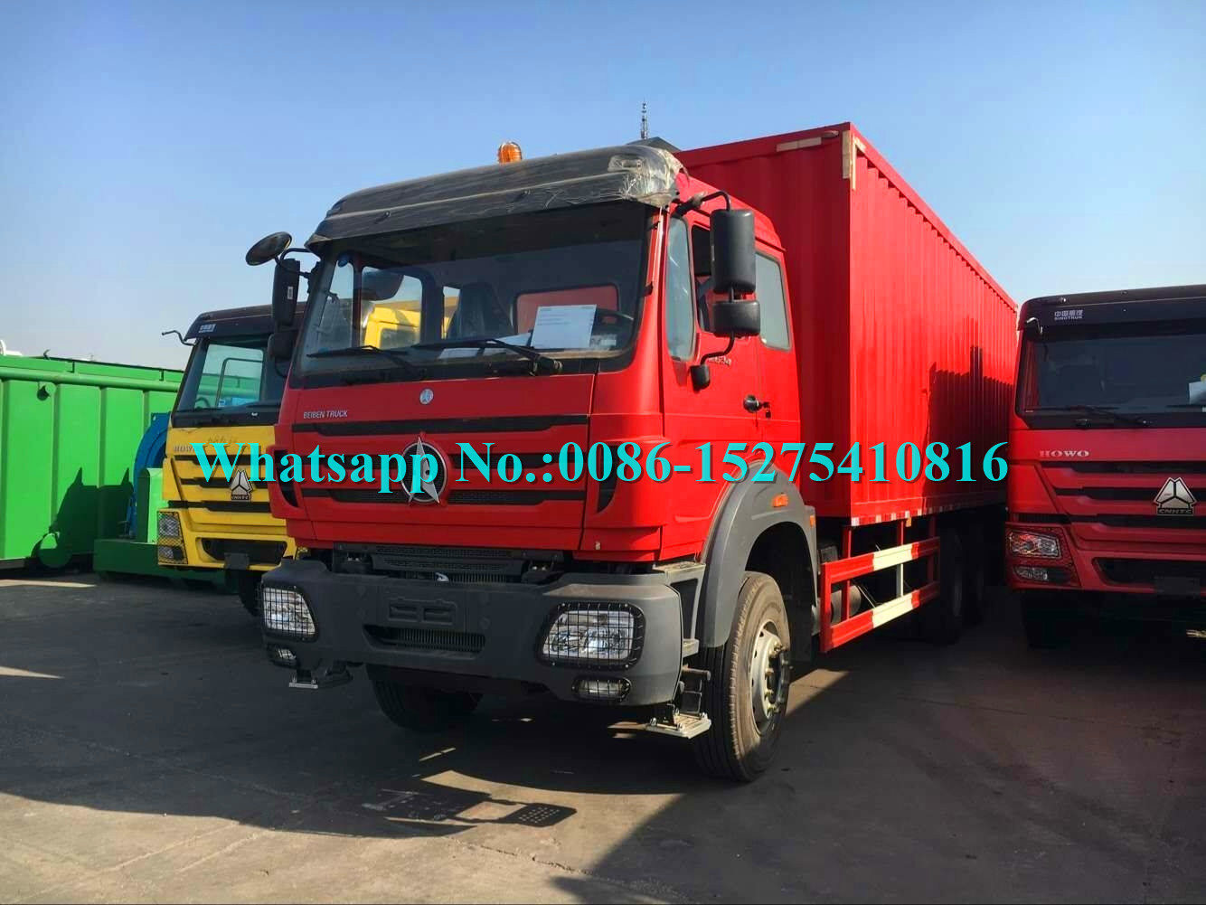 Germany Technology North Benz Beiben brand 6x4 6x6 30Ton 380hp Heavy Off Road Container Cargo Truck