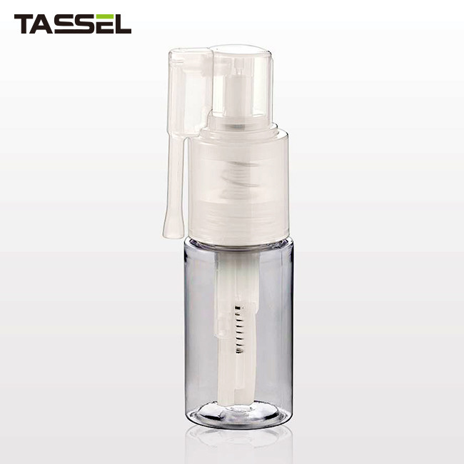 1oz Glitter Pump Bottle Fine Mist Dry Powder Spray Bottle With Locking Nozzle Clear