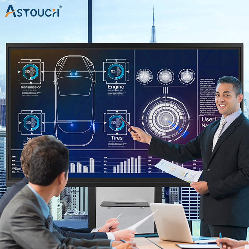 Business Electronic Smart Interactive Whiteboard 65 Inch Size