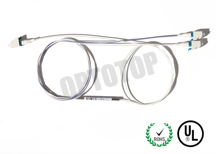 High Stability Customized Fiber Optic Splitter 1X2 0.9mm Connector