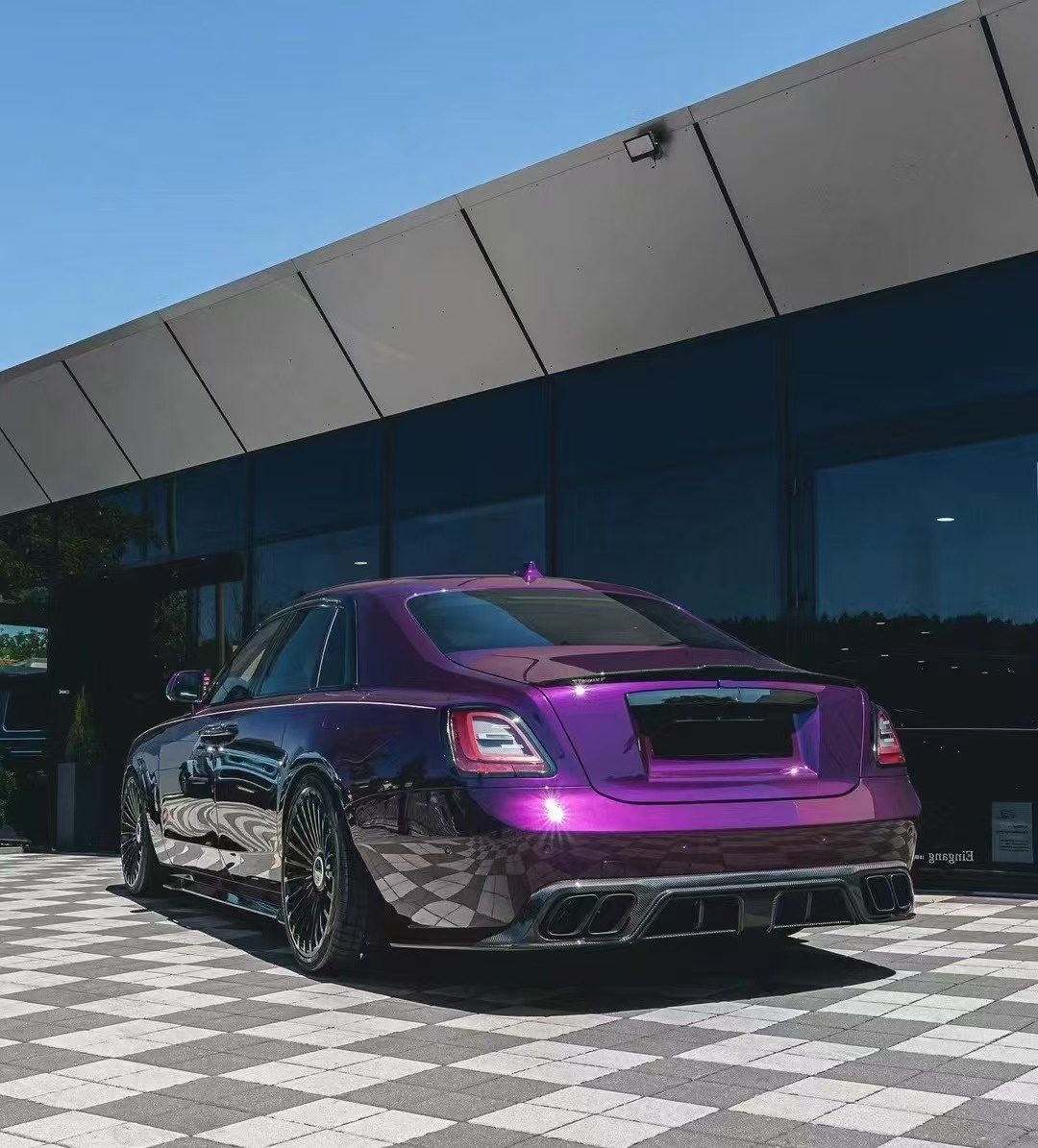 RR21 GHOST Dry Rolls Royce Body Kit MSY Style Spoiler Hood