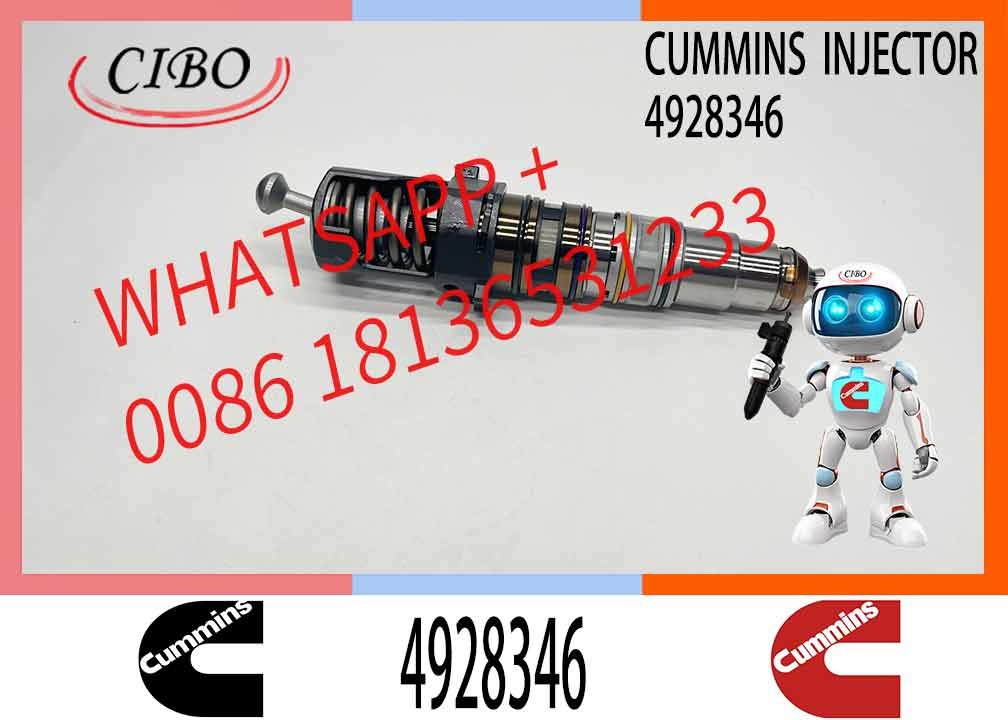 Construction Machinery PartsFuel Injector for QSK23 Diesel 3766446 4088427 4928346 4928349 for CUMMINS Diesel Engine