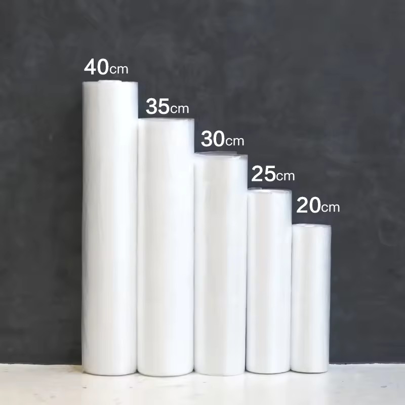 Heavy Duty Transparent Vacuum Embossed Sealer Bags For Food Saver Nylon Plastic Packaging Large Clear Vacuum Sealer Bag