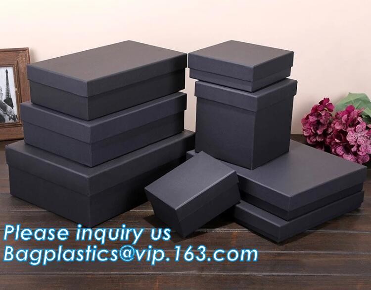 custom luxury matte black flip top box cardboard paper gift box with ribbon blister for red wine packaging box bagease