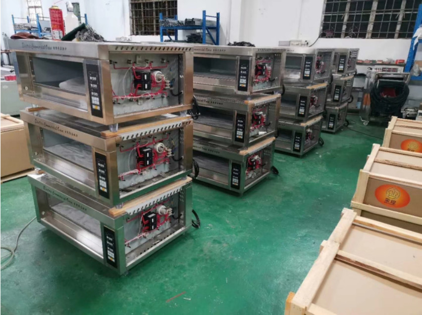 Tempered Glass Window 4.4KW 1 Deck 1 Tray Bakery Oven Machine