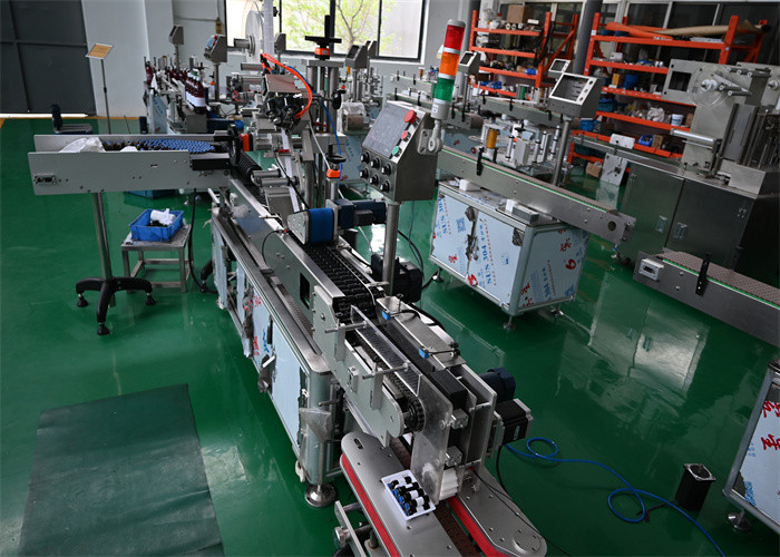 PLC Controlled Automatic Paper Labeling Machine for Sustainable Wrap around and Front Back Labels