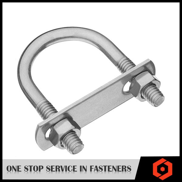 DIN 3570 A2-70 A4-80 U Bolts Stainless Steel Stirrup Bolt