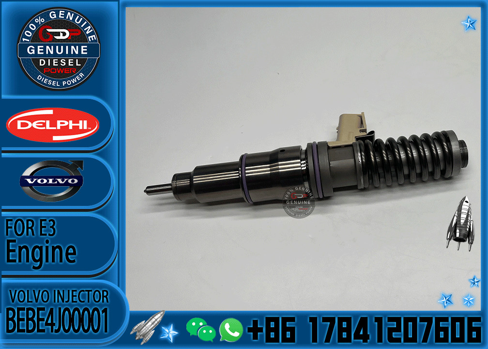 Common Rail Fuel Injector 85013228 BEBE4J00001 BEBE4D25001 BEBE4D27001 BEBE4D18001 BEBE4D18002 For VOL