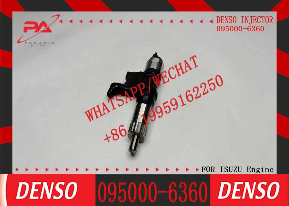 Hot Sale Diesel Engine Fuel Injector 095000-6360 Fuel Injector Assembly 8-97609788-0 For ISUZU 4HK1 6HK1