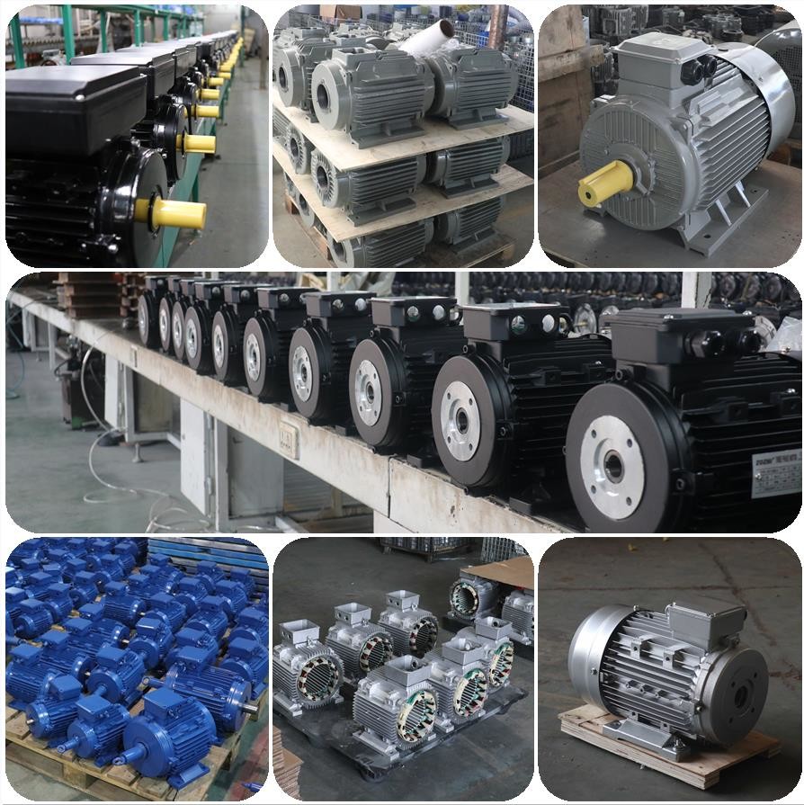 5.5kw High Pressure Copper Plunger Pump Motor For Car Washer