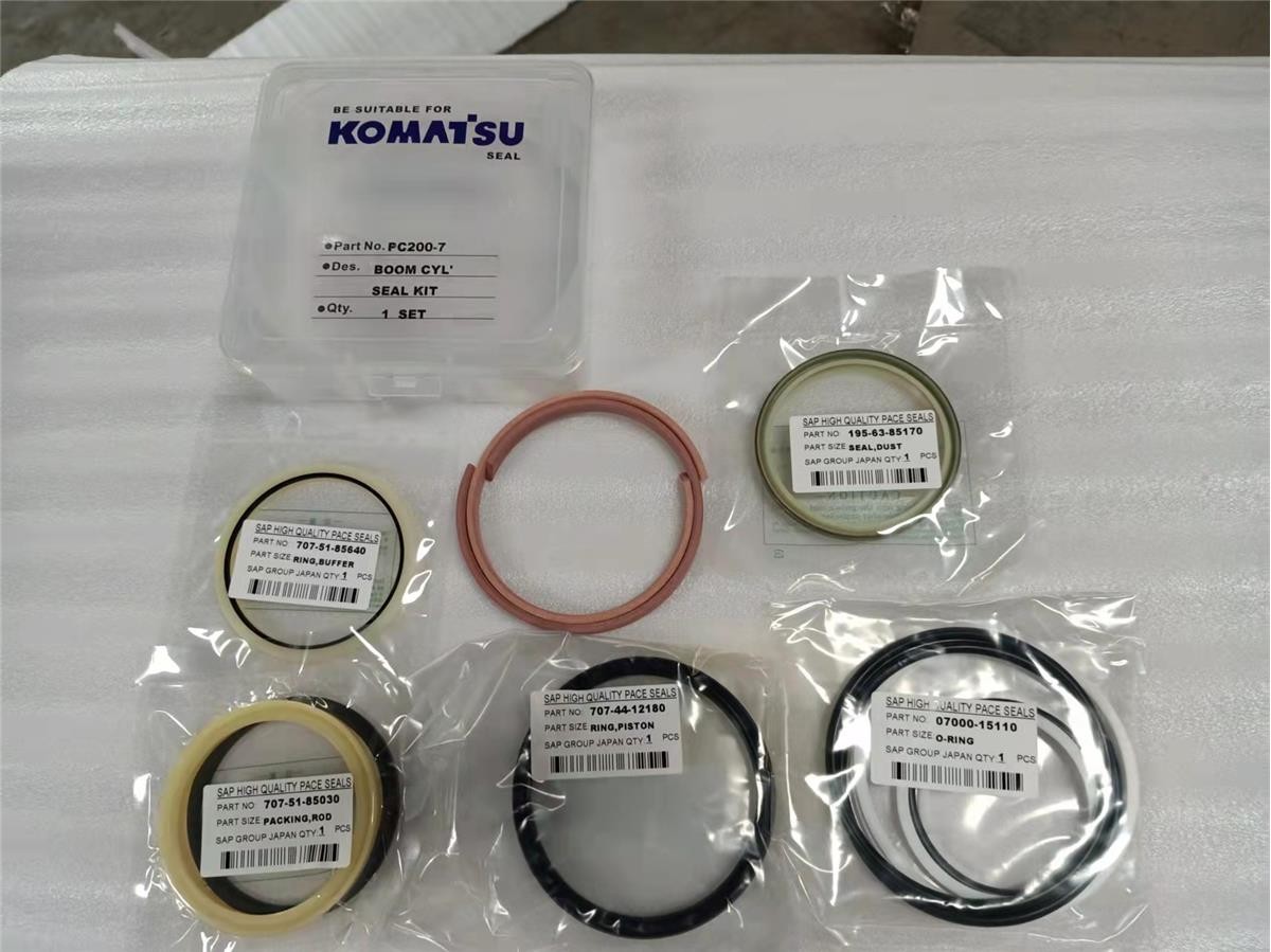 PC200-7 Boom Seal Kits For Komatsu Excavator High Quality