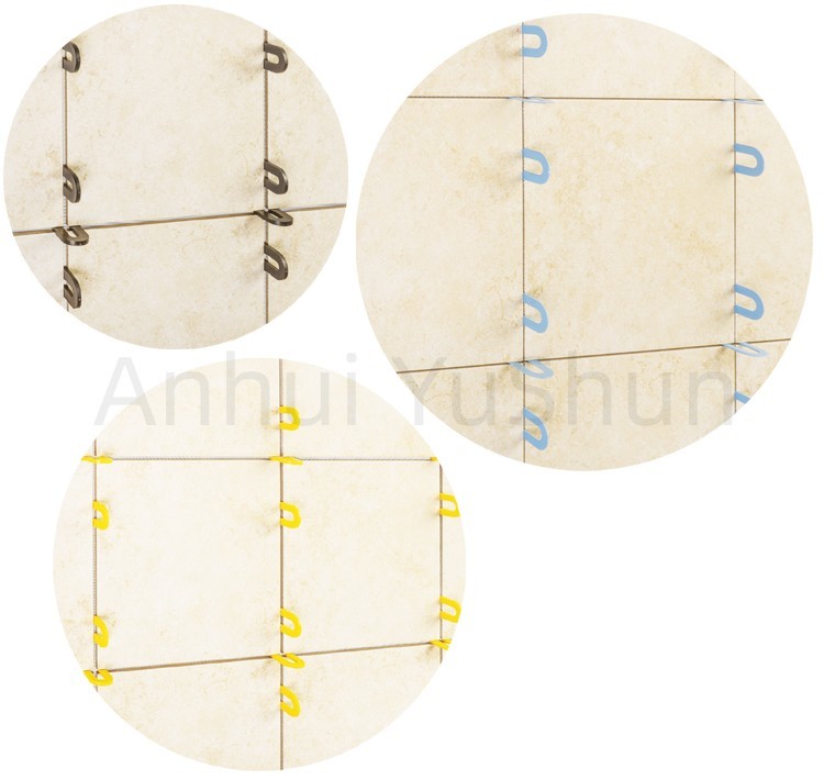 High Resistance 48mm 1/8 Plastic Horseshoe Shim use for floor