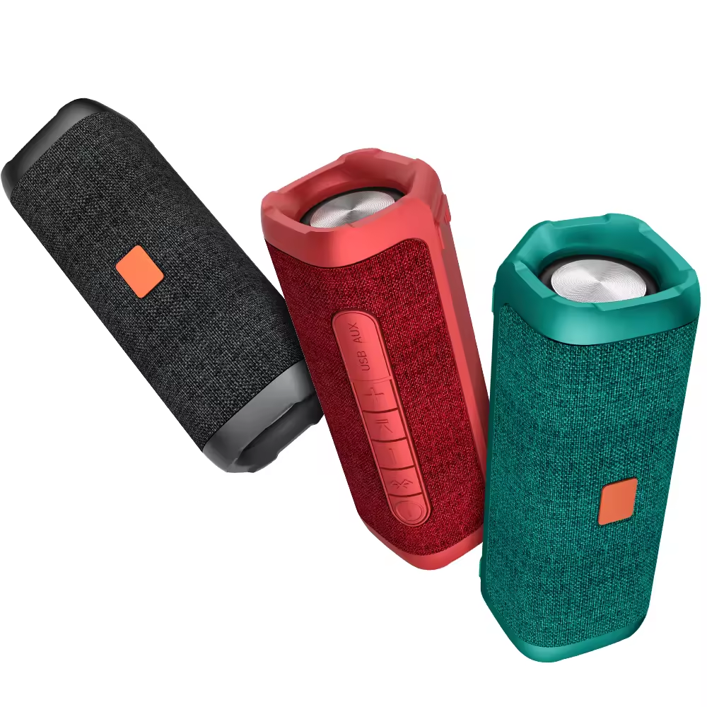 14W Bluetooth Speaker with Colorful LED Light and 2" Tweeter Size Wireless Charging