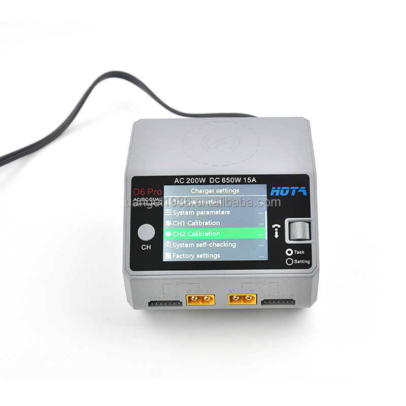 Smart AC/DC Dual Lipo Battery Charger 650W 15A RC FPV Drone Charger