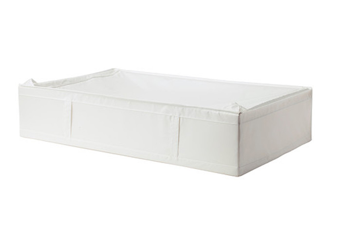 Puting Portable clothes storage bag customized sorting dust cover blanket Oxford Fabric White purple 93*55*19cm