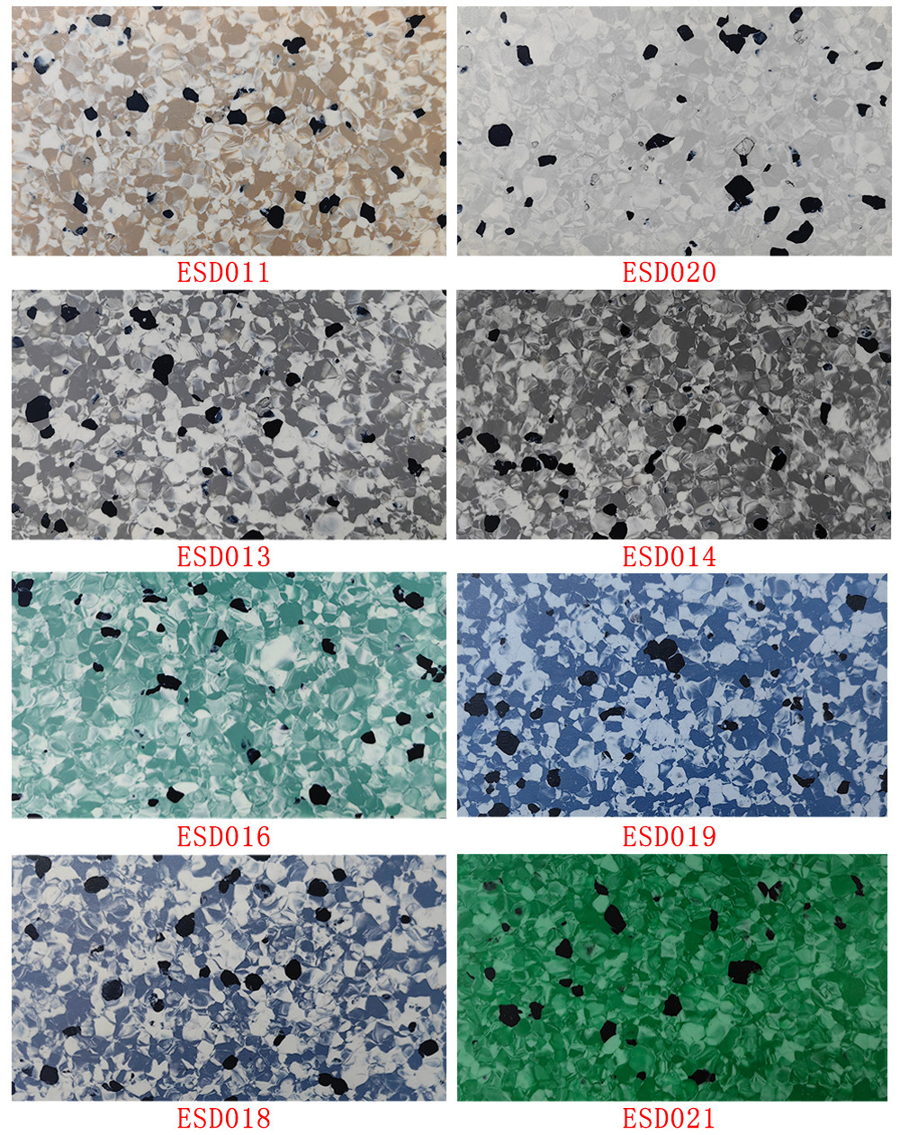 Commercial ESD Rubber Mat Operation Room Antistatic Vinyl PVC Floor Tiles Roll