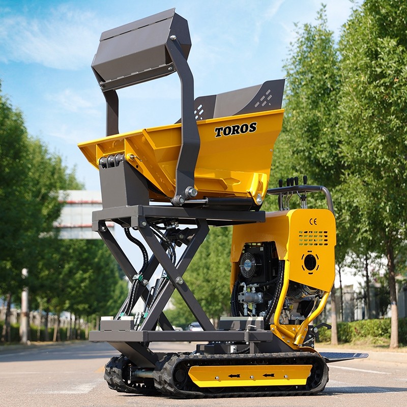 Versatile Small Tracked Dumper Engine Fuel Capacity 5.3l For Light Construction