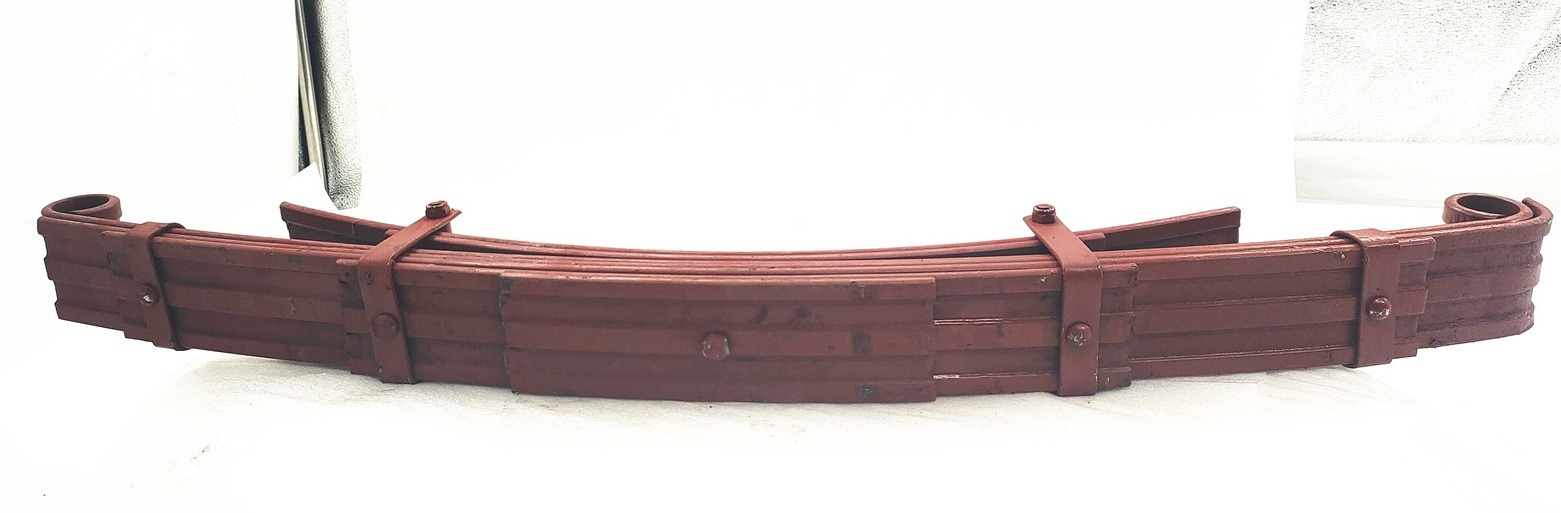 5 2 pcs Red Hard Steel Leaf Spring for Universal Motorcycle Tricycle Parts OEM