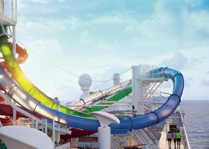 Commercial Young Adult High Speed Water Slide Racing With Mat