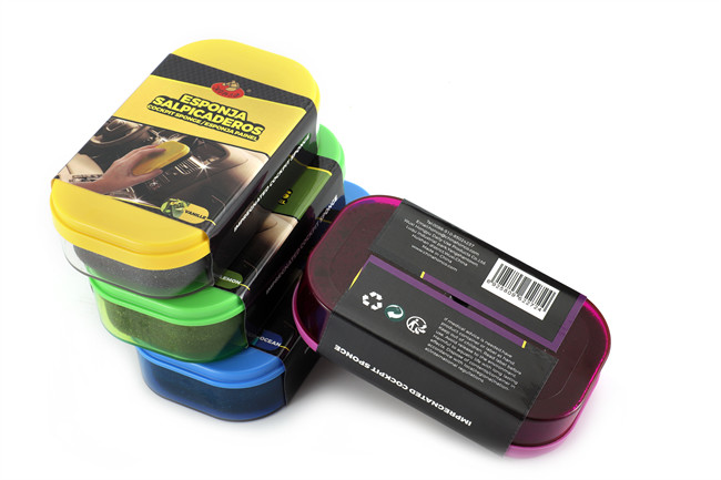 Cleaner Dashboard Shine Sponge Car Care Auto Interior Cockpit Sponge Cleaning Sponge With Different Fragrances